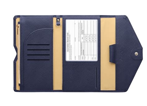 rfid blocking vaccine card passport wallet|11 top.